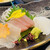 いけす円座 - 料理写真:お刺身を白ポン酢で食べる♡