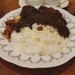 トマト - チキンカレー完成