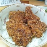 かつどん なかや - ソースかつ丼450円