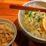 会津ラーメン 和 - 平日ランチセット