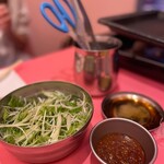 韓国料理 サムギョプサル ナッコプセ ばぶばぶ - 