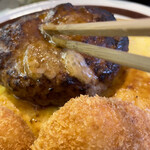 miino食堂 - 特製ハンバーグ  肉汁ジュワッ