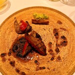 カンテサンス - 鳩のローストです