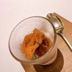 カンテサンス - コーヒー味のソルベです