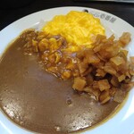 CoCo壱番屋 - スクランブルエッグカレー  705円
            ２辛２甘 88円(税込)