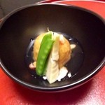 日本料理 多可橋 - 和 なごみ 鴨肉つくねの馬鈴芋包み揚げ