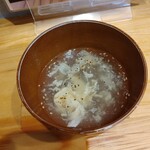 Karamiso Teppan Sutamina Tei - スープ