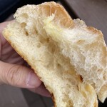 ダヴィッド パン - ホワイトチョコレートのパン　断面