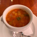 Pasta&Cafe LA☆COLLINA - ミネストローネスープ！