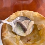 Pasta&Cafe LA☆COLLINA - パイ生地とスープがマッチ！