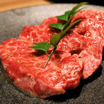 東京焼肉 黒木 - 和牛厚切りハラミ2,948円