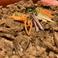 和牛 まつした 本通り店 - 黒毛和牛しぐれ重(1,000円)