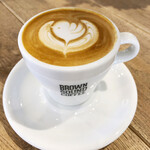 BROWN SOUND COFFEE - ラテ　470円