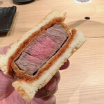 炭火焼肉 なかはら - カツサンド