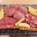 炭火焼肉 なかはら - 幻のタン、タン下、タン先