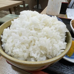 中根うどん - ご飯大盛り