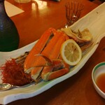 割烹せがわ - かに料理　茹で蟹、かにみそ