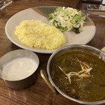 オールドデリー - カレー、ライス、ヨーグルト