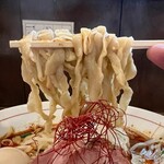 東京味噌らーめん 鶉 - ちぢれ麺！