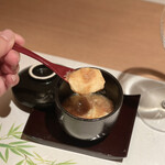 うなぎ 蟹 青海 - 茶碗蒸し