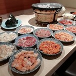 Horumon Yaki Yakiniku Yoshiko Chan - 宴会コース　　　　　料理