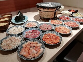 Horumon Yaki Yakiniku Yoshiko Chan - 宴会コース　　　　　料理