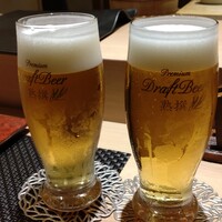 名駅 鮨 Sublime - 生ビール