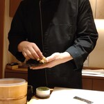 名駅 鮨 Sublime - とろたく巻き