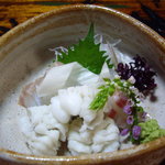 祇園 川上 - 鱧落としと鯛.JPG