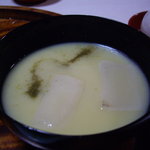 祇園 川上 - 鯨と白味噌支立て.JPG