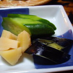 祇園 川上 - 香の物.JPG