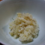 祇園 川上 - 茗荷ご飯.JPG