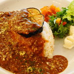 Pipuruandoshingusubaishopathi - 牛ひき肉と茄子のカレー