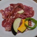 さんか亭 - 【2013年05月】ラムジンランチの肉アップ。