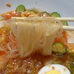 さんか亭 - 【2013年05月】盛岡冷麺ランチの麺アップ♪