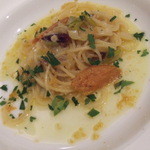 ローザネーラ - パスタ　下仁田ネギと自家製からすみのアーリオ・オーリオ・エ・ペペロンチーノ