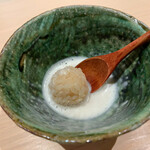 Sushi Miyakawa - 残った肝ソースにシャリを入れて。