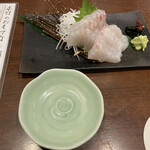 庄や - スズキ刺身