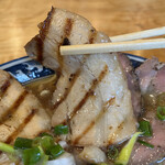 拉麺 えぼし - チャーシューも手が込んでいます。