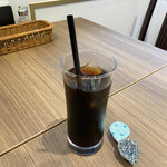 Azabu Kougaiken - ランチタイムのアイスコーヒー は500円