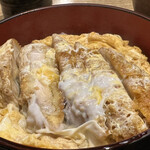 本所 砂場 - カツも厚く美味しいかつ丼！！