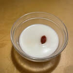 北海園 - ランチサービスの杏仁豆腐