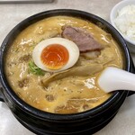 にゃがにゃが亭 - 「ジャン味噌」830円也。税込。