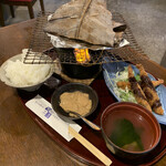 旬彩工房やまもと - 飛騨牛のほう葉焼き定食