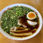 麺屋 晴レ - 醤油 並 トッピング煮卵 ねぎ