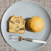 CAFE ONthe - マロン＆ピーカンナッツのパウンドケーキ、バターミルクスコーン