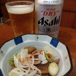 俺の中華たなか家 - グラスも冷え❄冷え❄ビールも冷え❄冷え❄(≧∇≦)/