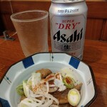俺の中華たなか家 - 先ずは「スーパードライ缶」で乾杯☆