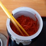 沖縄料理 美ら結 - 紅しょうが