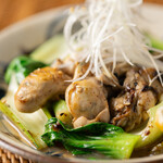 Mancher Kitchen - 牡蠣と青梗菜ソテー